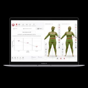 Client result from a 3D and Bio-Impedance Body Scan at Body Torque Gym in Newmarket. This service includes a 1-hour consultation to review results and create a tailored plan.